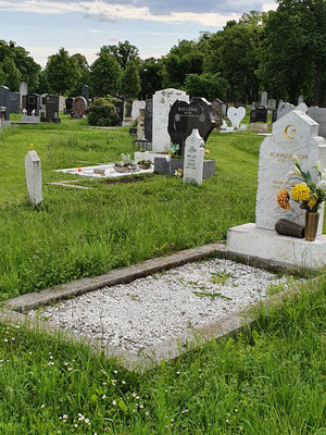 Islamisches Grab am Zentralfriedhof