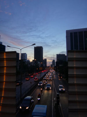 Auf dem Weg zum Baiyoke Tower