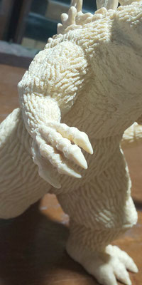 Right arm attached