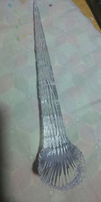 Heat ray effect on clear resin