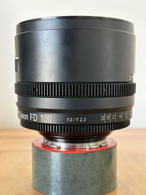Puhlmann Cine - PC.15.5297 - Canon FD Cine Lens Set rehoused by P+S Technik