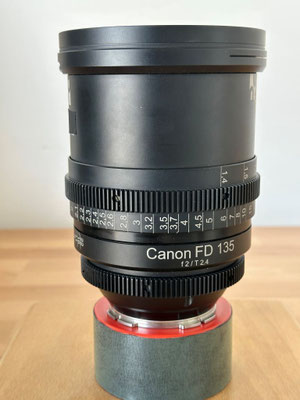Puhlmann Cine - PC.15.5297 - Canon FD Cine Lens Set rehoused by P+S Technik