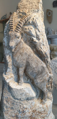 Steinbock Bildhauer Widmer