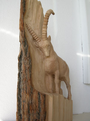 Steinbock Skukptur