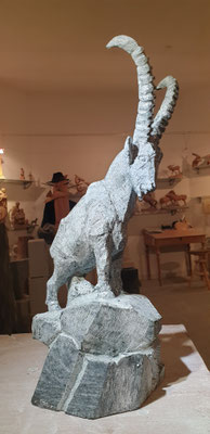 Steinbock Oberalp Fels