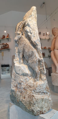 Steinbock Naturstein