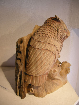 Holzskulptur