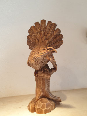 Auerhahn Holzfigur