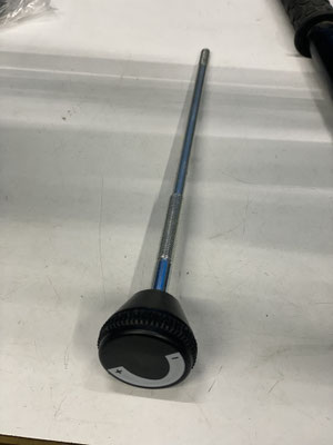 -$Perilla para freno superior de rueda metalica 21cms longitud $230 MXN 