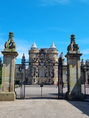 Palace of Holyroadhouse - offizielle Residenz der britischen Königsfamilie