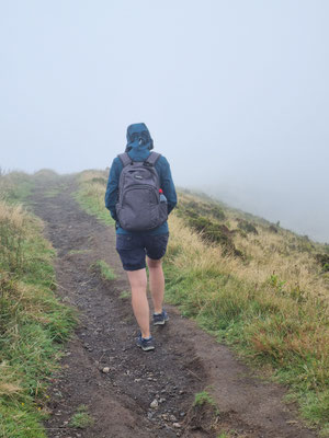 wir lassen uns von etwas Nebel nicht abschrecken