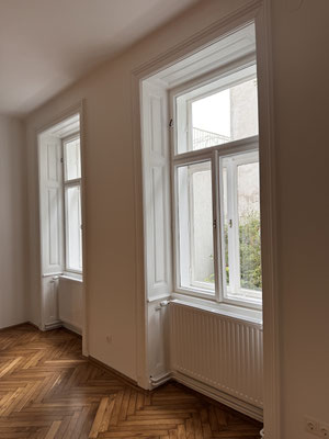 Altbau Sanierung, Anstrich