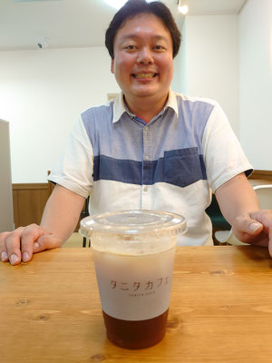 タニタコーヒーと太田先輩☆彡