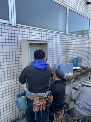 大津市U様施工事例｜うるさらから⇒三菱電機MSZ-ZXV7122Sへエアコン入替！ | ブログ | 滋賀でエアコン取り付けなら廣田電気