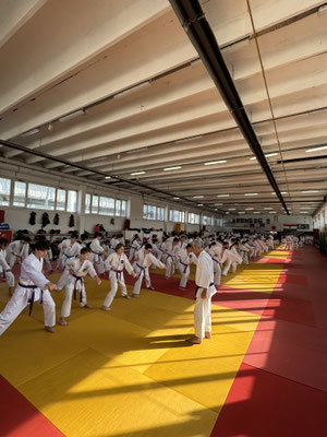 JKF Wado-Kai Course 17., 18.02.2024 led by Shuzo Imai and Christina Gutz in Budapest