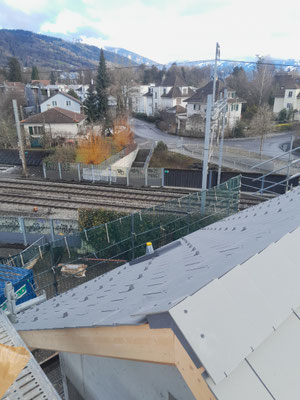 Eternit Dachschiefereindeckung