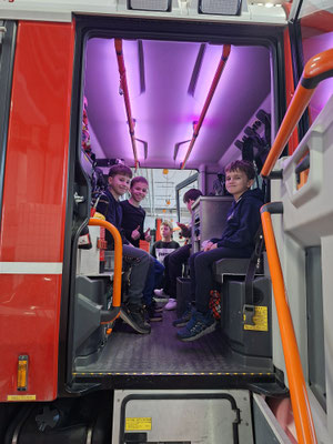Besuch bei der Freiwilligen Feuerwehr Wels
