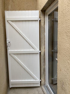 volet sur mesure