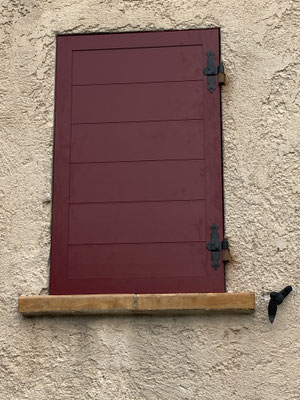 petit volet aluminium