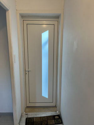 porte d'entrée trapèze