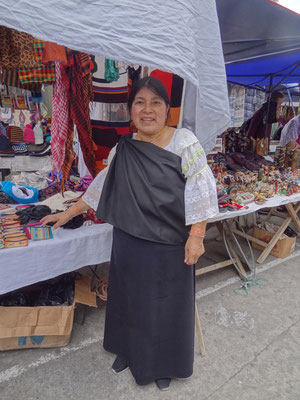 Marché Ponchos à Otavalo