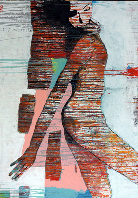 "Ohne Titel" | Acryl auf Sperrholz | 140x95cm | Preis* €2600,-