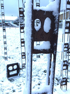 Sculptures en acier