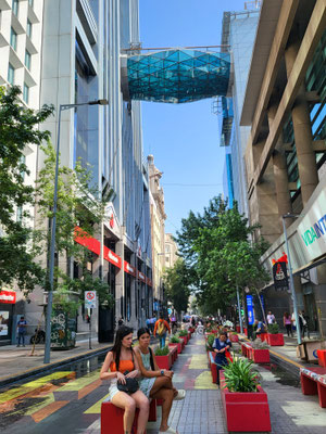 Santiago - heute modern, der INKAWEG