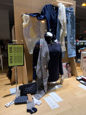 FairBleiben Blick in das Damen Schaufenster