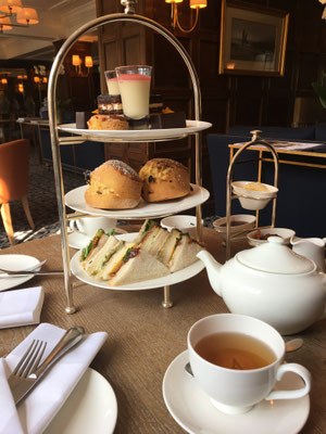 Tea at the Lygon Arms