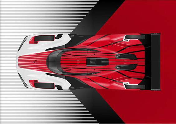 Porsche 963 Design GT Motorsport Art 