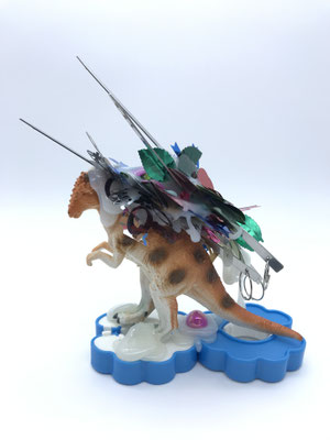 73 Japanese Businessman  18cm x 8cm x 18cm  Mixed Media  2020