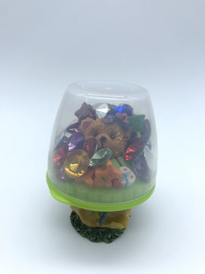 20 Self Isolation  7.5cm x 7.5cm x 9cm  Mixed Media  2020