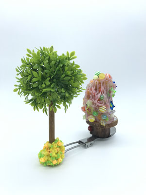 14 Money Tree  19cm x 9cm x 15.5cm  Mixed Media  2020