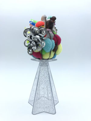45 Star System  10.5cm x 10.5cm x 22cm  Mixed Media  2020