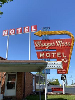 Weltberühmtes Munger Moss Motel in Lebanon, Missouri (sind die hier alle irgendwie)