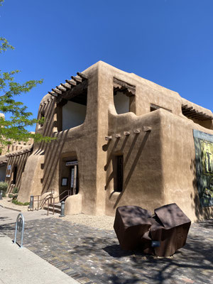 Adobe-Architektur in Santa Fe