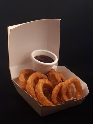 Spicy onion rings