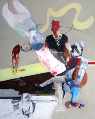 Kubrick  Öl, Acryl auf Leinwand  150x120cm