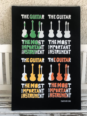Grafik Guitar 001 (auf Keilrahmen, Größe auf Anfrage)