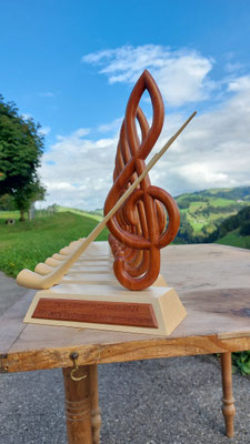 Notenschlüssel Alphorn Pokal
