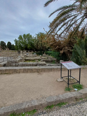 Ausgrabung des Aphroditetempel