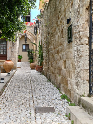 Steiniger Weg in der Altstadt