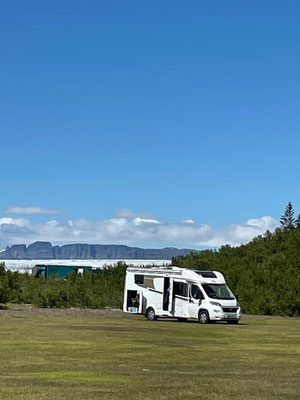 Unser Stellplatz im Nationalpark