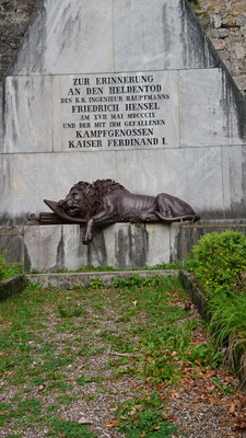 Heldendenkmal bei Tarvis