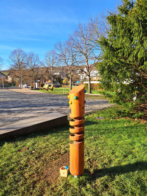 Kugelspirale am Dorfplatz