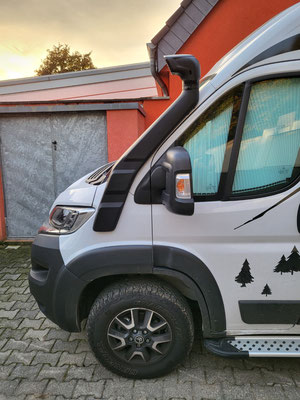 Passt auch von der Seite perfekt
