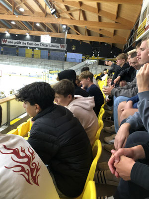 Ausflug zum Eishockey U17 Schülerbundesliga