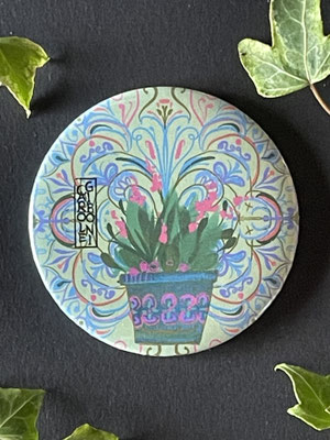 Magnet miroir carole giboni aquarelle origami dessin artiste peintre