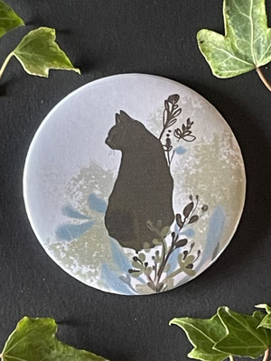 Magnet miroir carole giboni aquarelle origami dessin artiste peintre